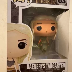Daenerys Targaryen #03 Funko - FUNKO Green dragon missing one red wing on back