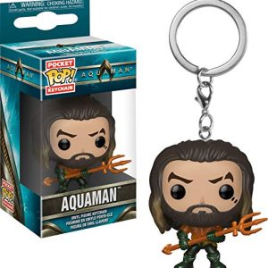 Funko 31191 Pop Keychain: Aquaman Movie - Arthur Curry As Gladiator Collectible Figure, Multicolor