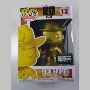 Buy Funko Pop! #13 Rick Grimes as cop (Metallic)