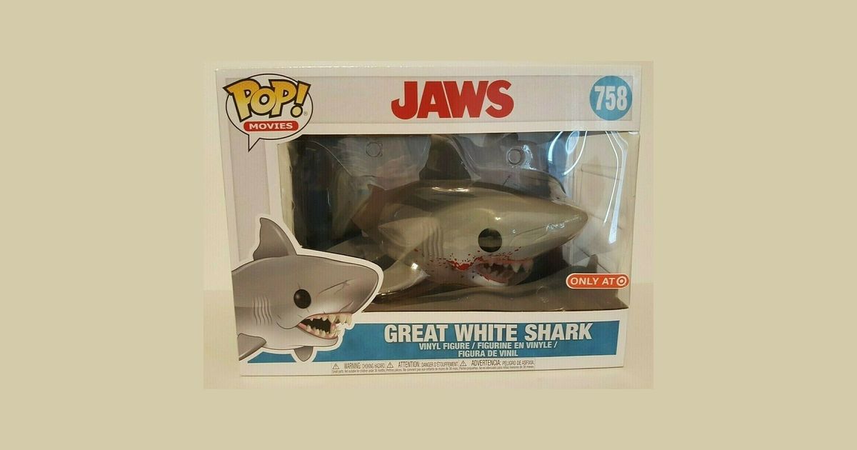 Buy Funko Pop! #758 Great White Shark (Bloody) (Supersized)