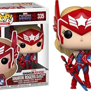 Funko POP! Games: Marvel Future Fight Sharon Rogers Collectible Figure, Multicolor