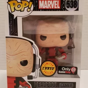 Funko POP! Marvel #538 Deadpool (Gamer) bobble-head (Chase GameStop exclusive)