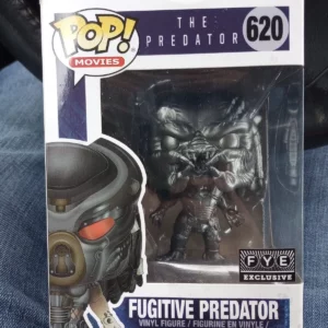 Funko POP! Movies Fugitive Predator (Chrome & Black) #620 Vinyl Figure