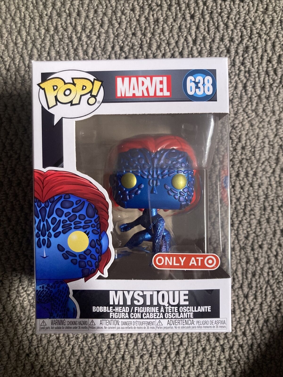 Funko Pop! Mystique Marvel #638 X-Men Vinyl Figure