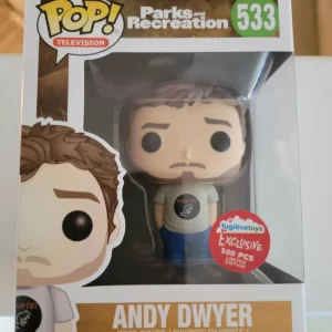 Funko Pop! Parks & Rec #533 Andy Dwyer Mouse Rat Fugitive Toys Limited 500 pcs