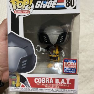 Funko Pop! Retro Toys GI Joe Cobra BAT #80 Summer 2021 Virtual Funkon Exclusive
