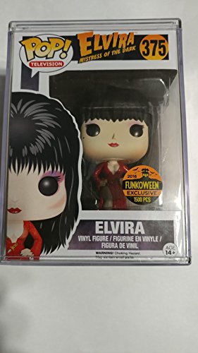 Funko Pop Television: Elvira In Red Dress Funkoween Le Of 1500 Pcs