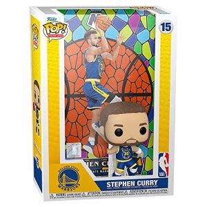 Funko Pop! Trading Cards: NBA - Stephen Curry, Golden State Warriors (Mosaic)