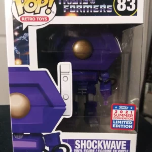 FUNKO POP! TRANSFORMERS SHOCKWAVE TARGET EXCLUSIVE SDCC FUNKON IN HAND