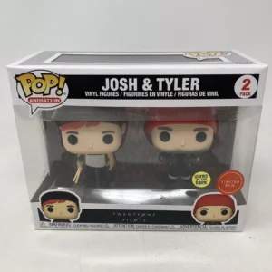 Funko Pop Twenty One Pilots Josh & Tyler 2 Pack Glow In The Dark Limited Run nib