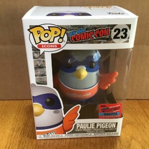 Funko Pop Icons Paulie Pigeon #23 Orange Blue 2020 NYCC Exclusive 1500 Pieces