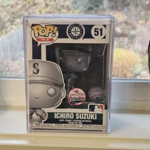 Ichiro Suzuki Silver Funko Pop 51pcs RARE GRAIL MARINERS DAMAGED