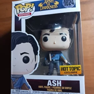 NEW Funko Pop! Movies: Army Of Darkness ☆ASH☆ #1024 Hot Topic Exclusive NIB