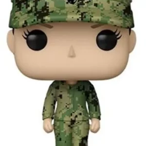 Buy Funko Pop! #USN Sailor Military US Navy (Female Caucasian) (Working Uniform)